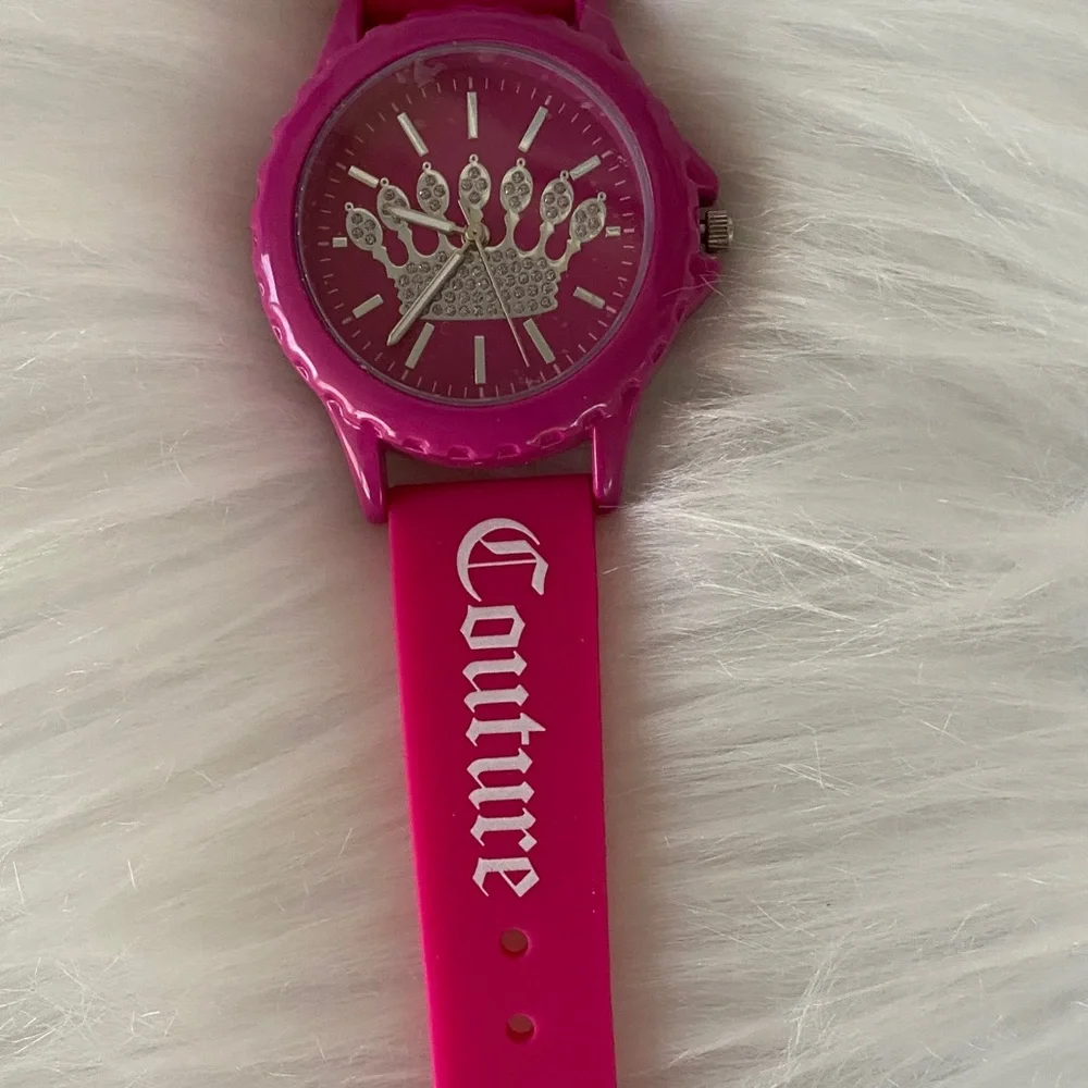Juicy Couture Vibrant Pink Women's Watch